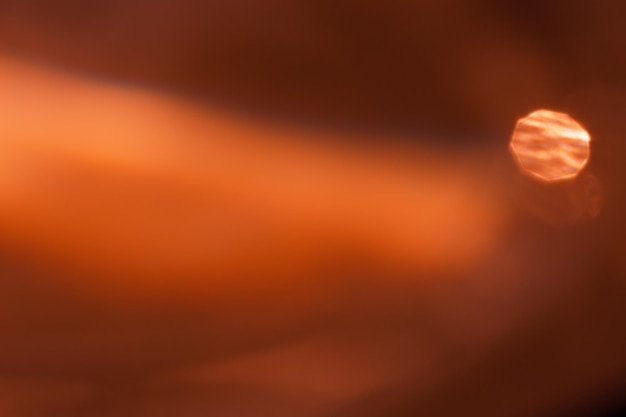 Foto abstrata paisagem luz solar fundo brilho e brilho textura brilho bokeh vermelho laranja borrão
