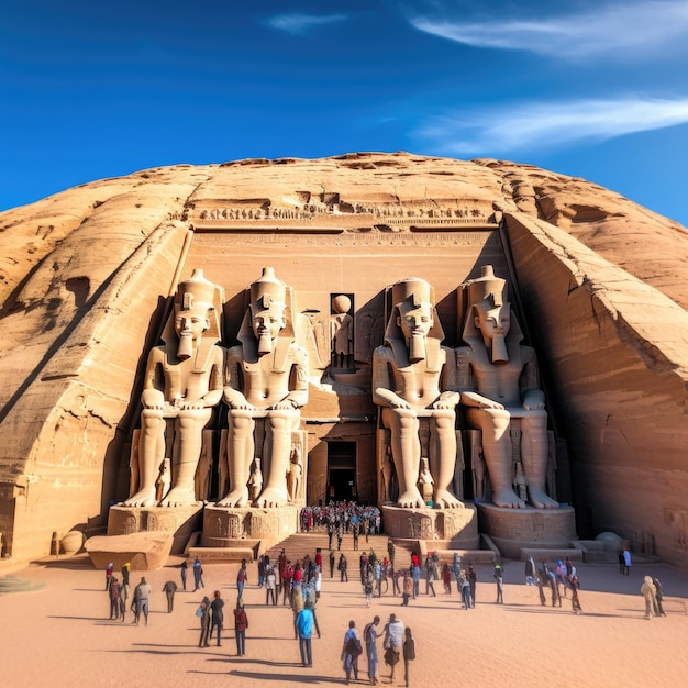 Foto de Abu Simbel en Egipto