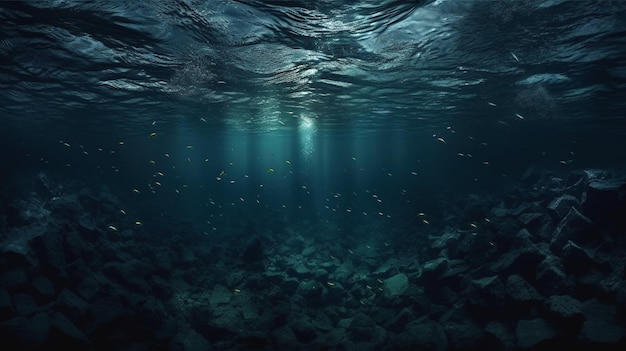 Foto foto de bajo el agua