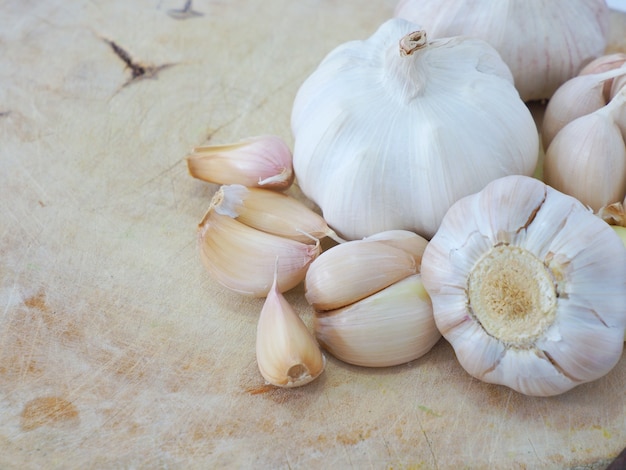 Foto de ajo para cocinar.