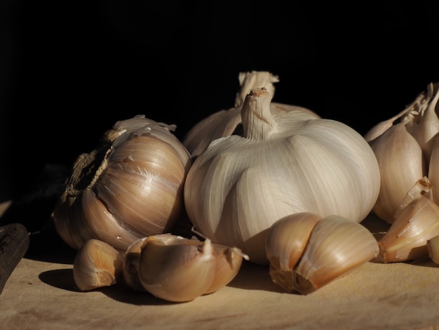 Foto de ajo para cocinar.