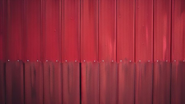 Foto altes rotes Profilblech