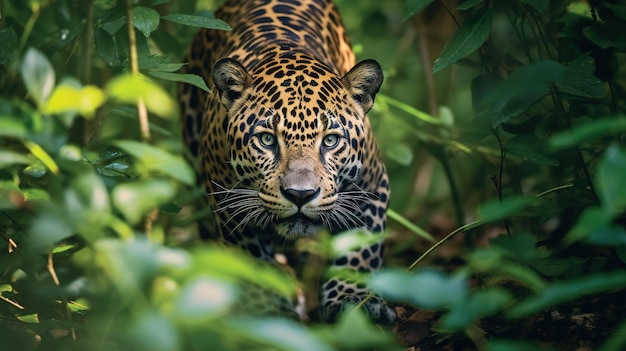 Una foto de un animal salvaje con el cielo de fondo