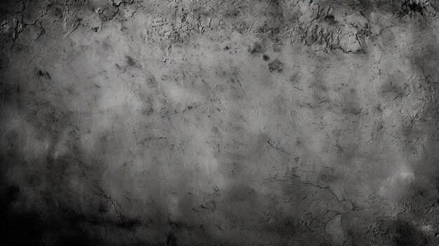 Foto antiga em preto e cinza de uma velha parede de cimento com textura grunge ao fundo