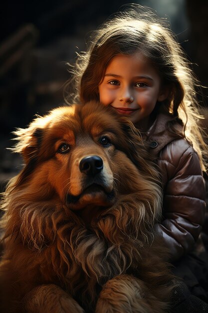 Una foto de archivo de un lindo animal