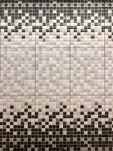 foto de azulejos de cerámica mosaico de primer plano