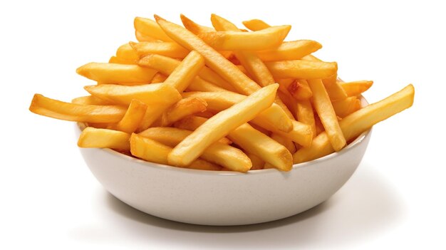 Foto batatas fritas comida almoço gordura tirar fast food batatas fritas