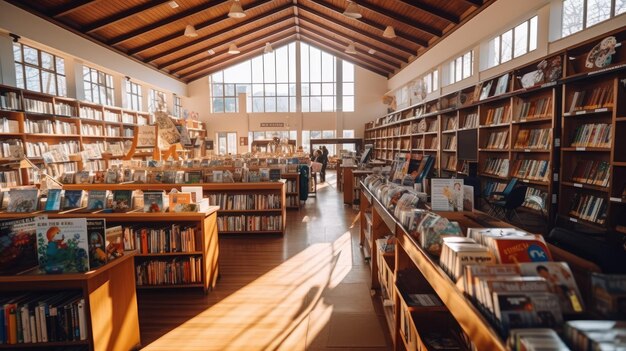 foto de la biblioteca de la escuela