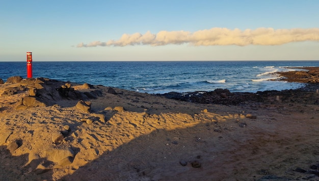 Foto Bild von Fuerteventura mit Blick auf die wunderschöne Ozeanküste