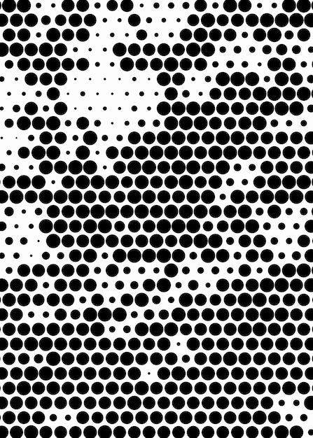 foto en blanco y negro de un fondo blanco con puntos negros