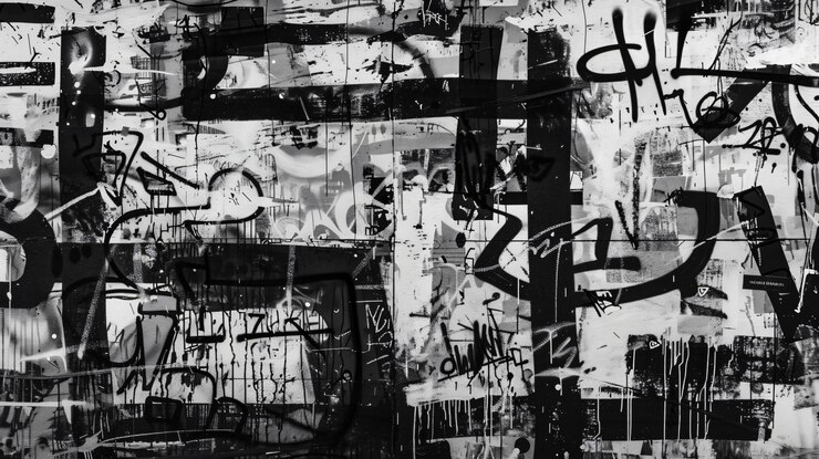 Foto una foto en blanco y negro de una pared con la palabra que amo en ella