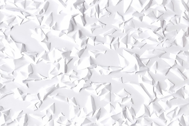 Foto foto blanco papel arrugado textura fondo diseño espacio tono blanco