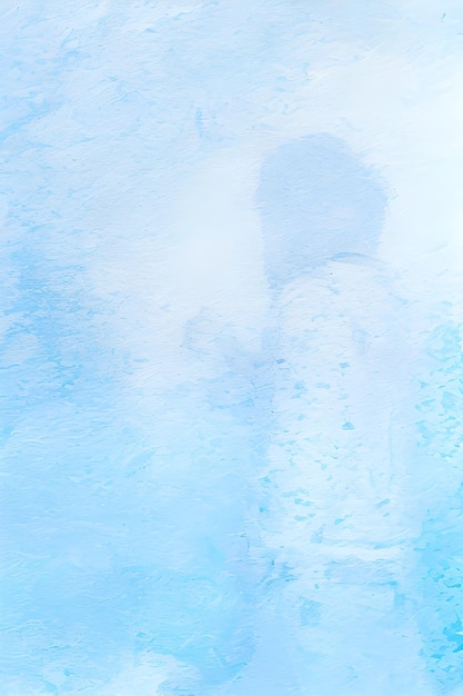 Foto blaue Wand Hintergrund Malerei Illustration