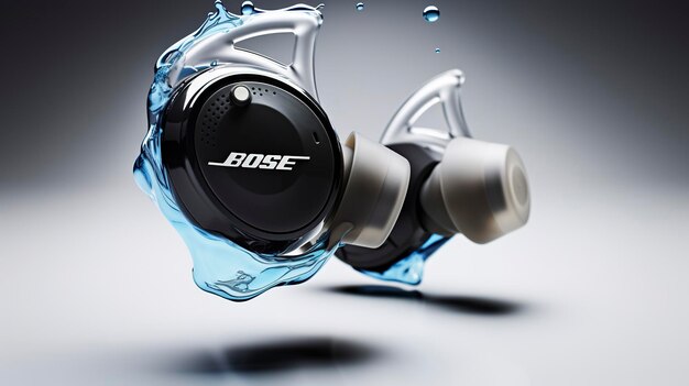 Foto una foto de bose sound sport gratis en toda su longitud