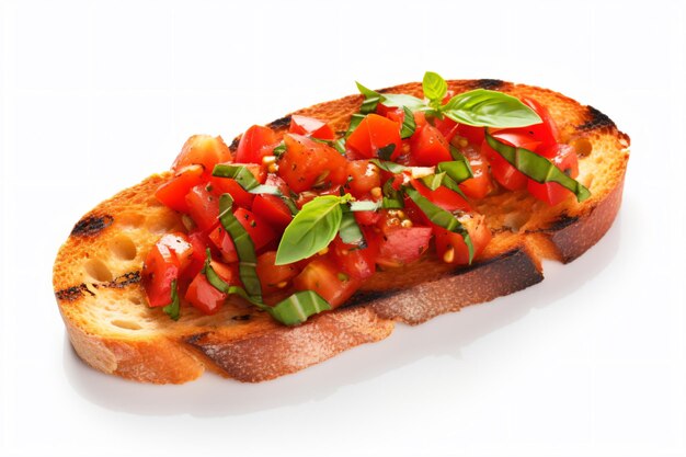 Foto foto de bruschetta