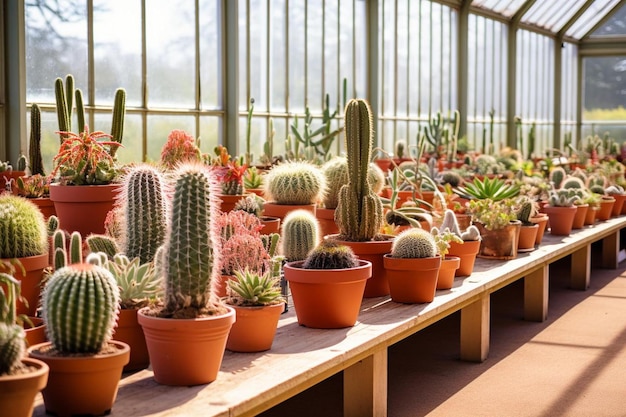 Foto de un cactus en una olla