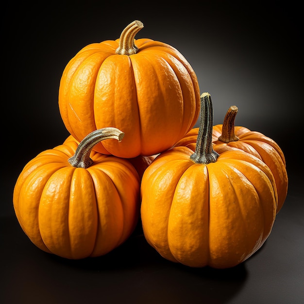 Una foto de una calabaza sobre un fondo blanco.