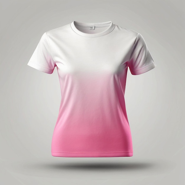 Foto la foto de la camiseta rosa de las mujeres