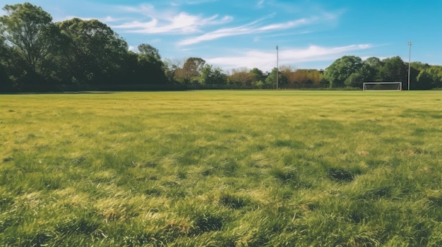 foto de campo de la escuela