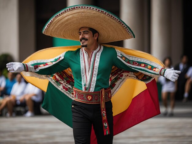 Foto de la celebración de la independencia de México