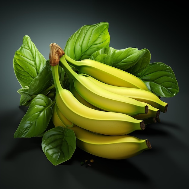 Foto de cerca de una fruta fresca Plantain