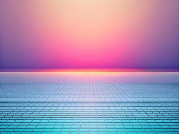una foto de un cielo con un atardecer azul y rosa