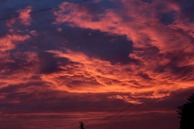 foto cielo cielo de la tarde nubes esponjosas