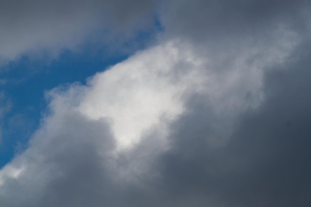 Una foto de un cielo nublado Cielo de fondo nubes naturales