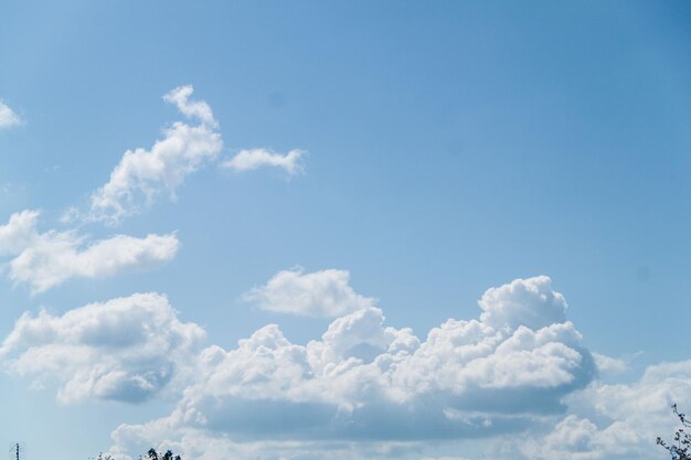 Una foto de un cielo nublado Cielo de fondo nubes naturales