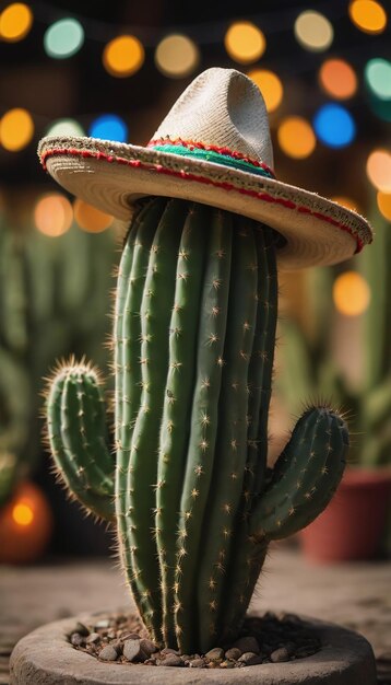 Foto de Cinco De Mayo con el cactus sombrero