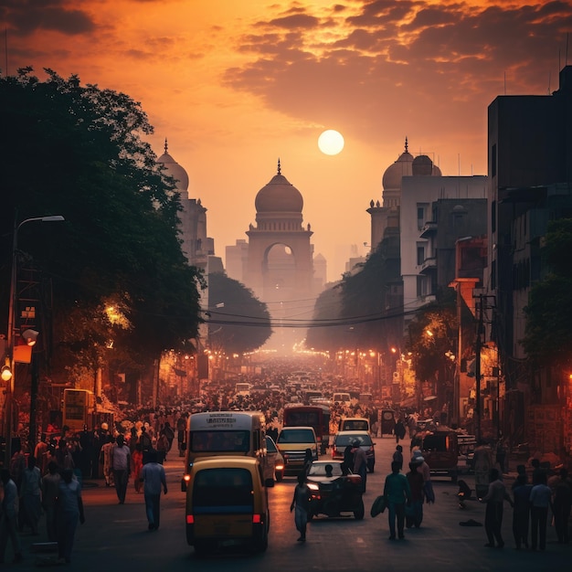 Foto foto de la ciudad de delhi