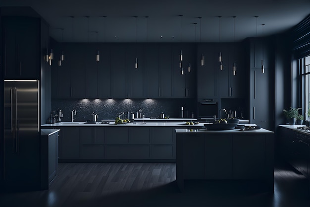 Foto de una cocina espaciosa con abundante luz natural y un fregadero moderno