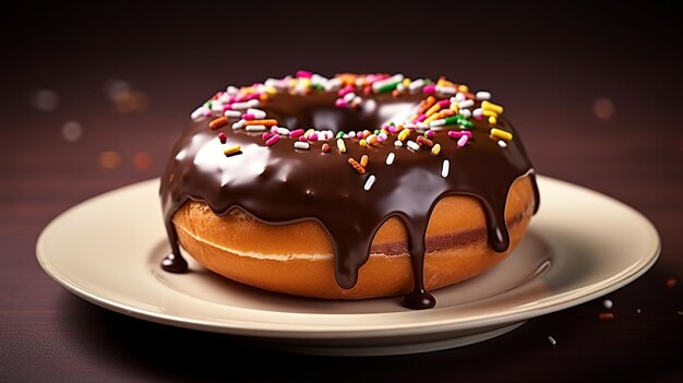 Foto foto de coloridas y deliciosas rosquillas donuts aisladas sobre un fondo blanco