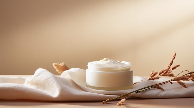 Foto comercial de varias cremas