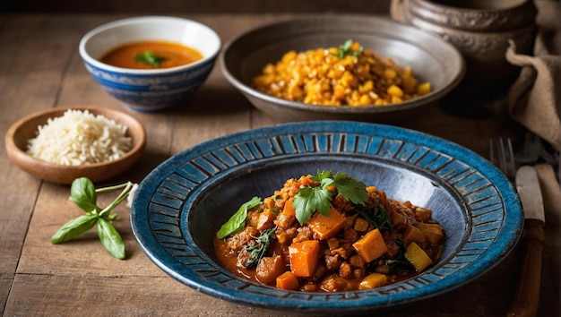 Foto de la comida africana