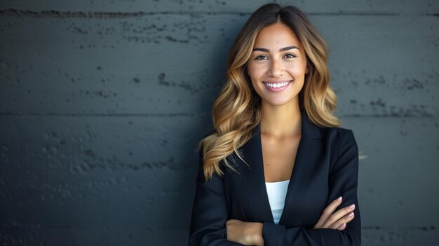 Una foto convincente de una mujer de negocios exitosa.