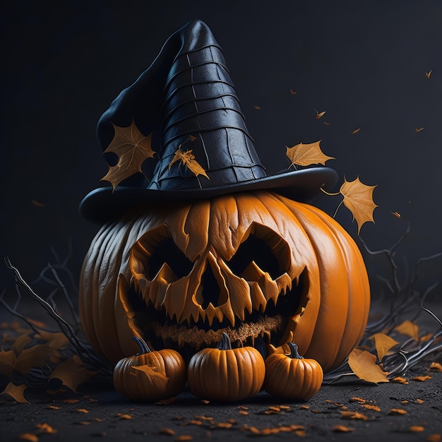 Foto Creepy Pumpkin Horor Halloween