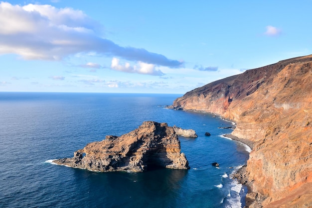 Foto Cuadro de un Paisaje Marino al Atardecer en Canarias