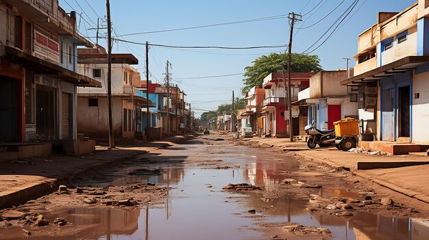 Foto foto da aldeia