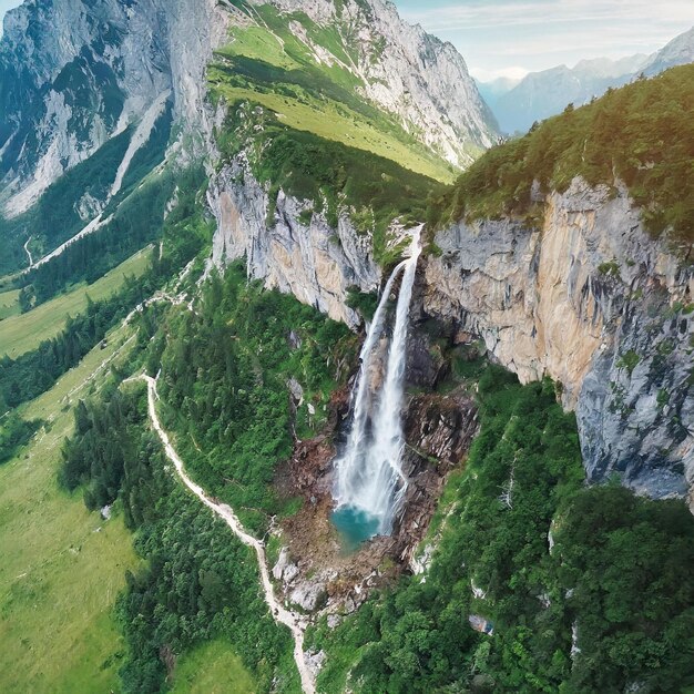 Foto foto da cascata