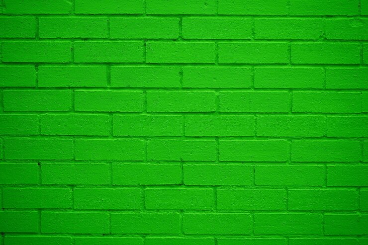Foto foto da parede verde