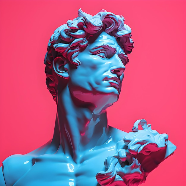 Foto David Michelangelo Estética David Michelangelo escultura Generative Ai