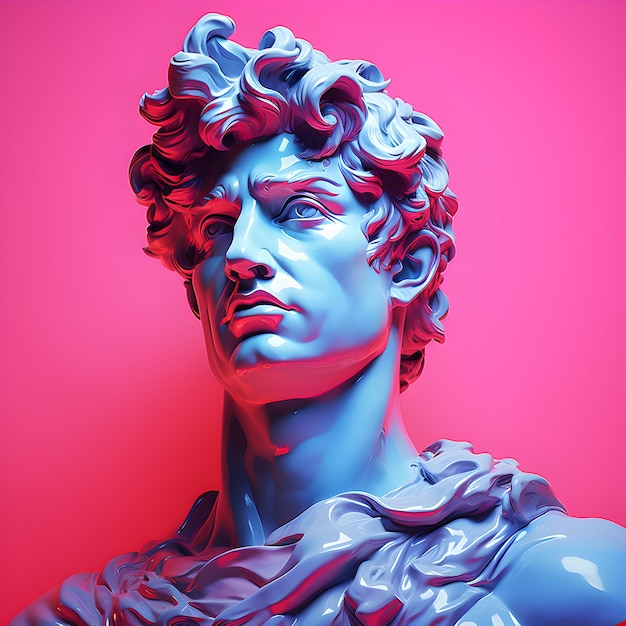 Foto David Michelangelo Estético David Michelangelo escultura Generative Ai