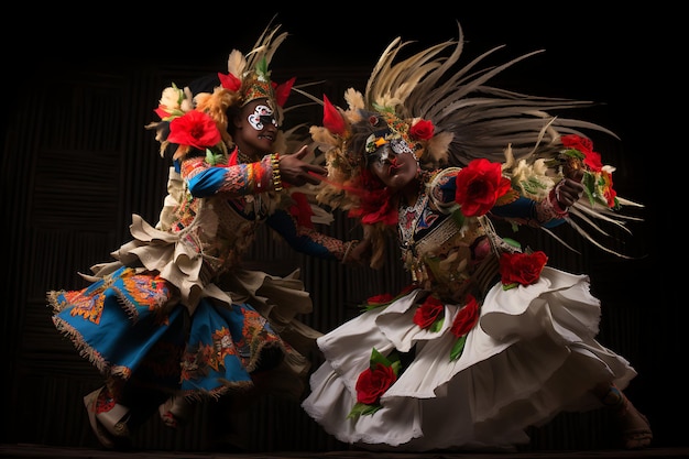 Foto foto de apresentações de teatro folclórico colombiano