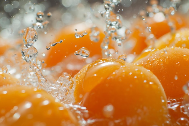 Foto de apricot em close-up orgânico Gerar Ai