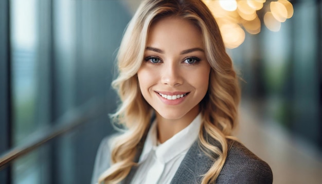 foto de cabeça de uma mulher radiante exalando confiança e alegria enquanto ela fecha os olhos com a câmera