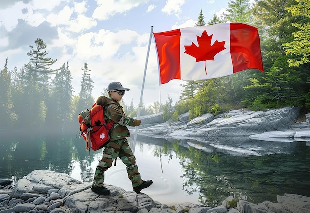 Foto de canPhoto de canada bandeira nacional canadense bandeira nacional canadiana