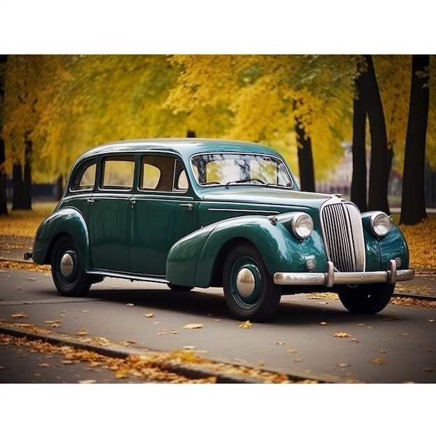 Foto de carro retrô ussr gaz m1 1939