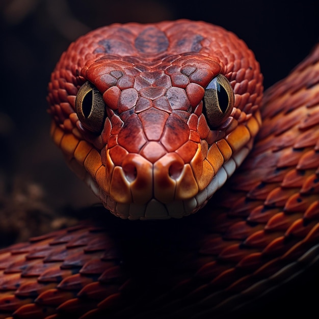 foto de close de cobra