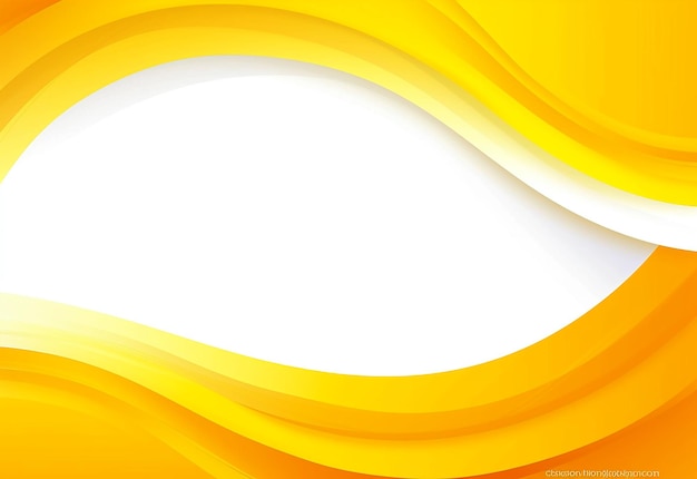 Foto foto de design vetorial gradiente abstrato cor laranja e amarela fundo ondulado